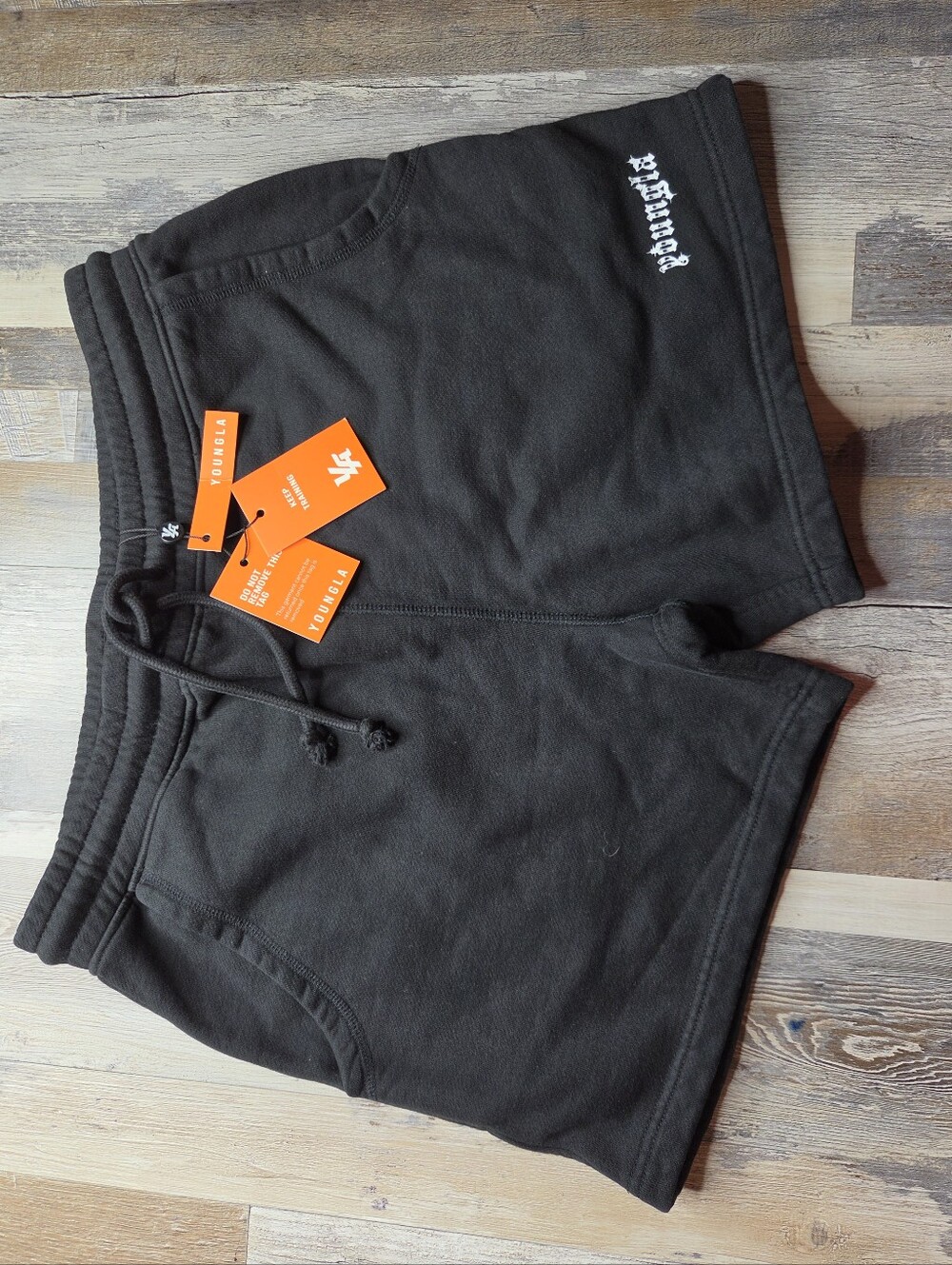 YoungLA NEW Men's Shorts XL Black